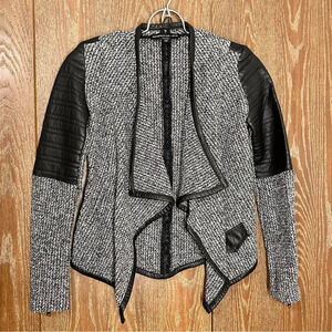 Generation Love New York Women's Jacket Size XS Black and Grey Long Sleeve Top